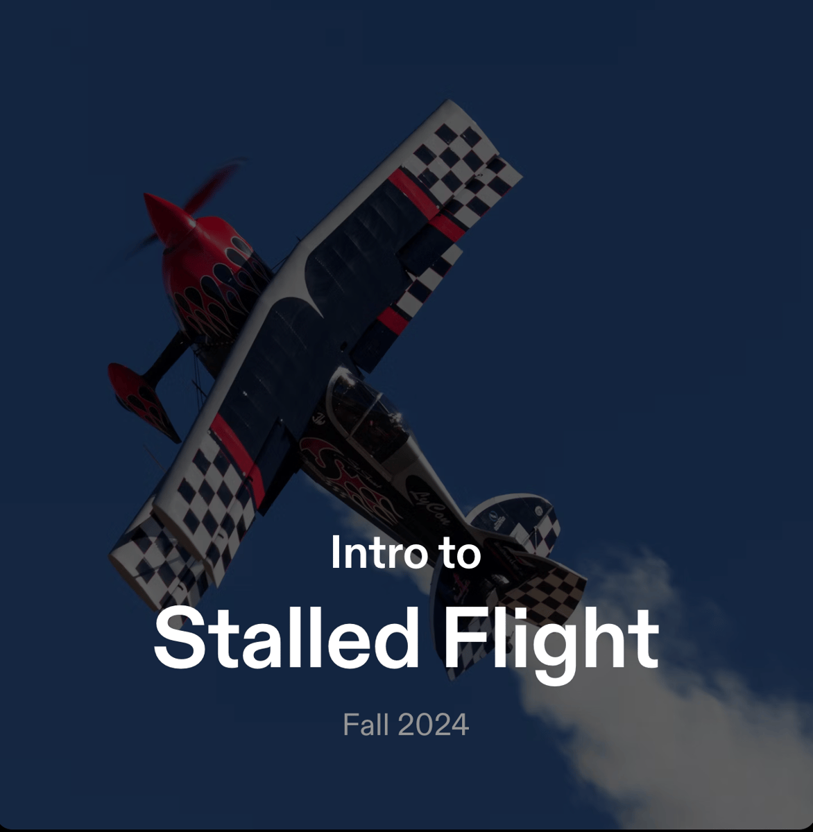 Intro to Stalled Flight Hero for Digital Brief