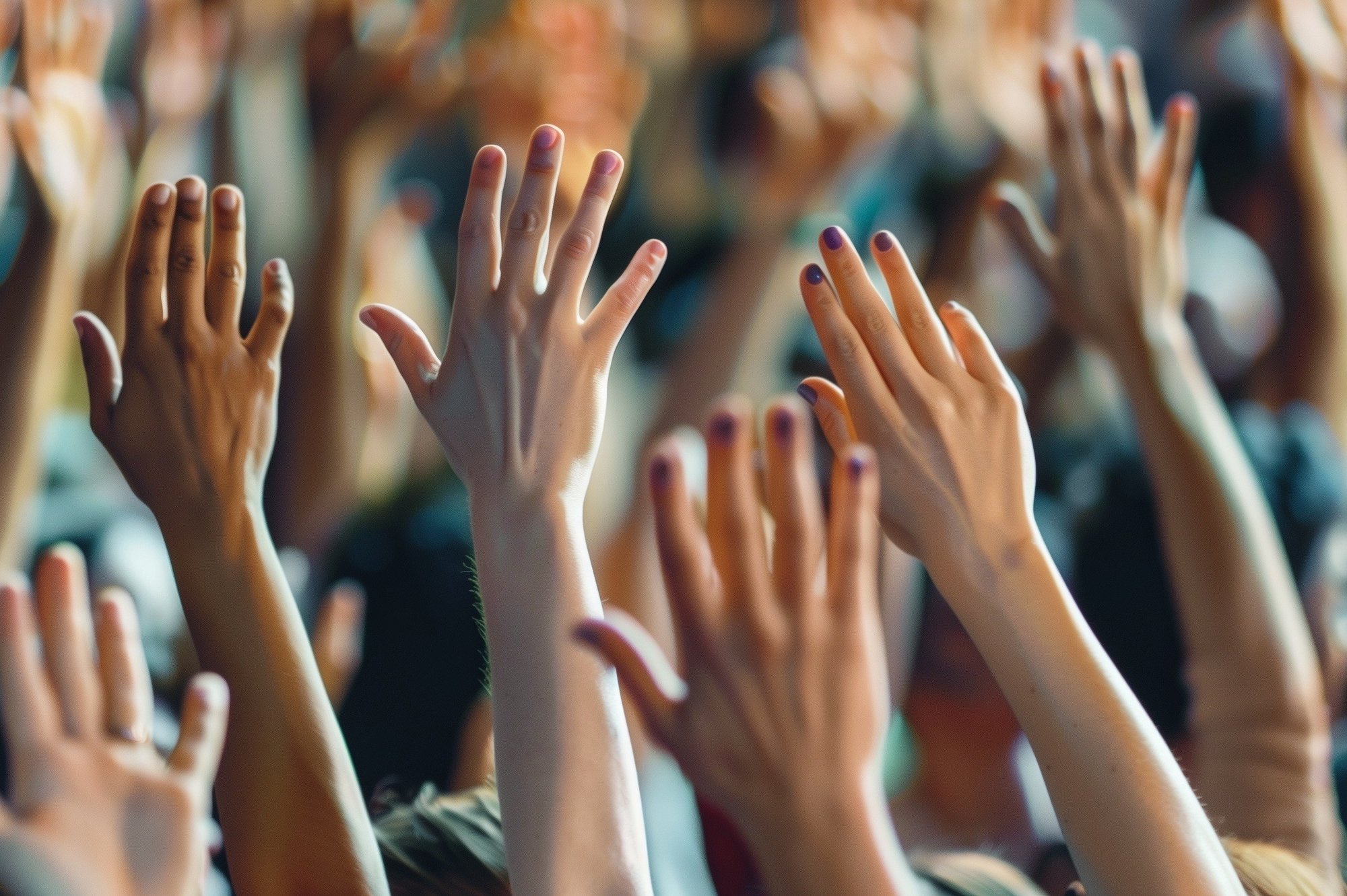 hands raised ppc profile